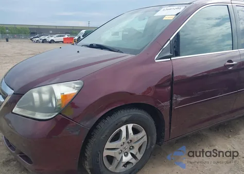 2007 Honda Odyssey Ex from USA, damaged, VIN 5FNRL38487B419233